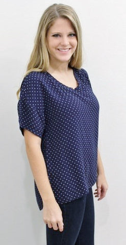 Joie Star Print Silk Tee