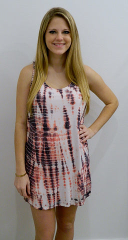 Gypsy 05 Pink Tie Dye Dress