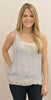 Gold Hawk Lace Tank (2 colors)