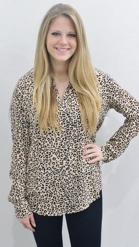 Equipment Cheetah Blouse