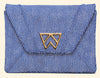 Kelly Wynne Cloud 9 Clutch in Cobalt