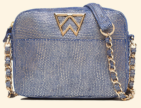 Kelly Wynne Mingle Mingle Mini in Cobalt